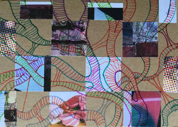 Outgoing Mail Art: Cardboard Collages-image1