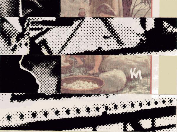 Mail Art Archives: The Space Project - Postcard B4